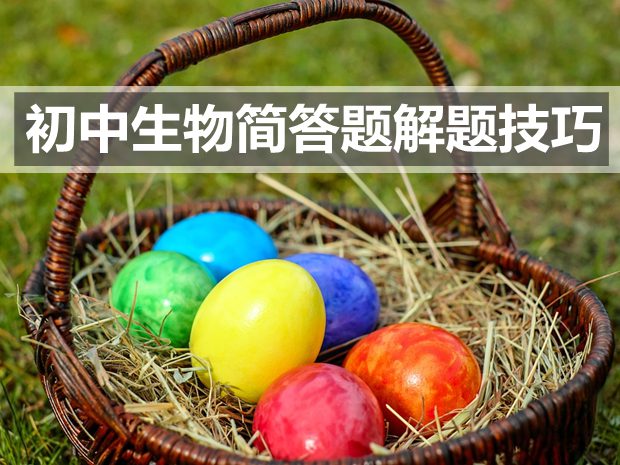 初中生物簡答題解題技巧