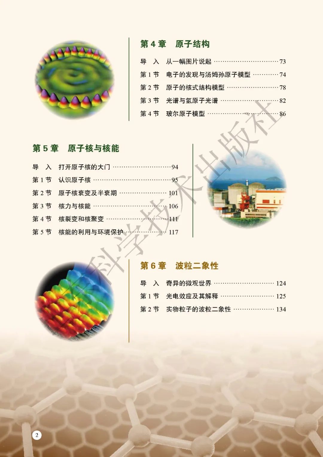 魯科版高中物理選擇性必修第三冊課本教材目錄,魯科版物理選擇性必修三目錄