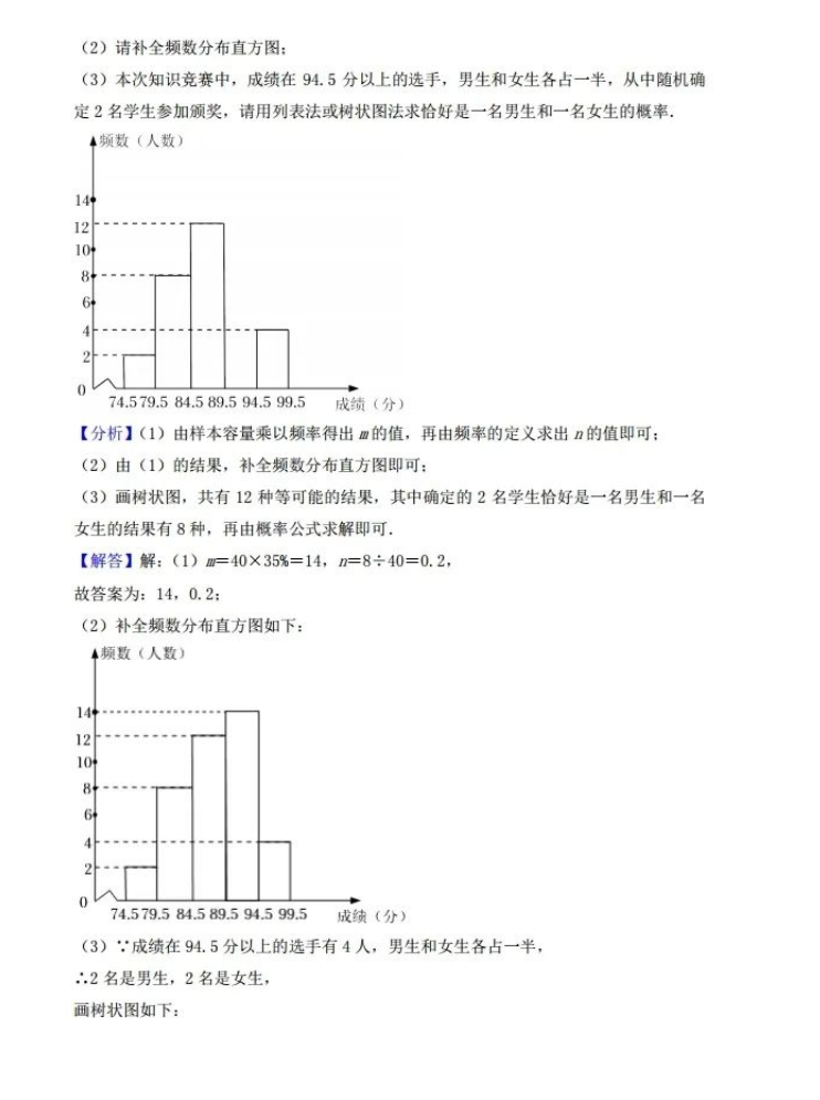 2023年內(nèi)江市中考數(shù)學試卷真題及答案