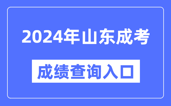 2024年山東成考成績查詢?nèi)肟诰W(wǎng)址(https://www.sdzk.cn/)