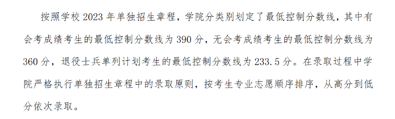 2024年河南交通職業(yè)技術學院單招錄取分數(shù)線