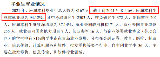 青島大學(xué)就業(yè)率怎么樣,就業(yè)前景好嗎？