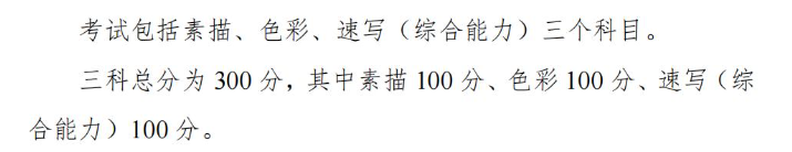 2024年湖南藝術(shù)統(tǒng)考滿分是多少,湖南藝考科目及分值