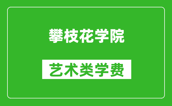 攀枝花學院藝術類學費多少錢一年（附各專業(yè)收費標準）