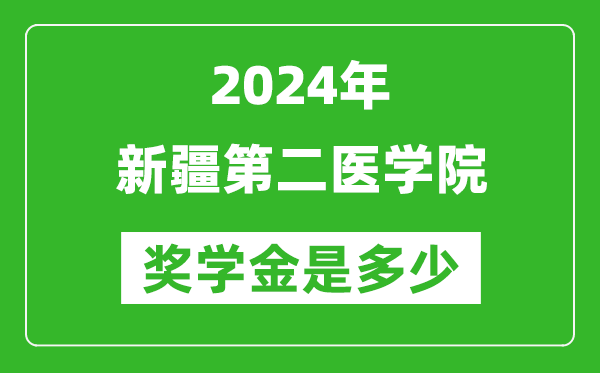 2024年新疆第二醫(yī)學(xué)院獎(jiǎng)學(xué)金多少錢,覆蓋率是多少？