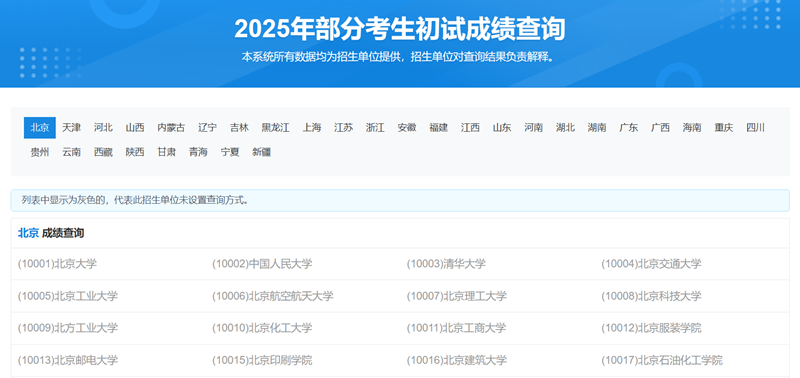 2025考研初試成績(jī)查詢?nèi)肟?http://yz.chsi.com.cn/apply/cjcx/)