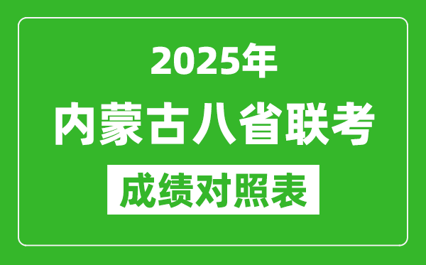 2025內(nèi)蒙古八省聯(lián)考成績對照表:內(nèi)蒙古2024高考一分一段表