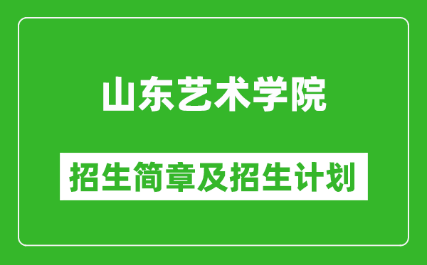 山東藝術(shù)學(xué)院2025年招生簡(jiǎn)章,各省高考招生計(jì)劃人數(shù)一覽表