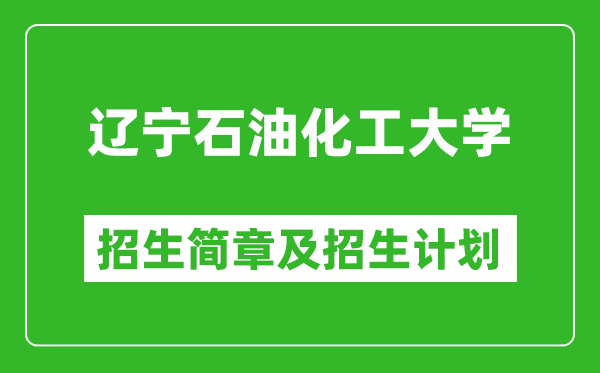 遼寧石油化工大學(xué)2025年招生簡章,各省高考招生計劃人數(shù)一覽表
