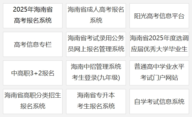 2025年海南省考試局官網(wǎng)成績查詢?nèi)肟?ea.hainan.gov.cn