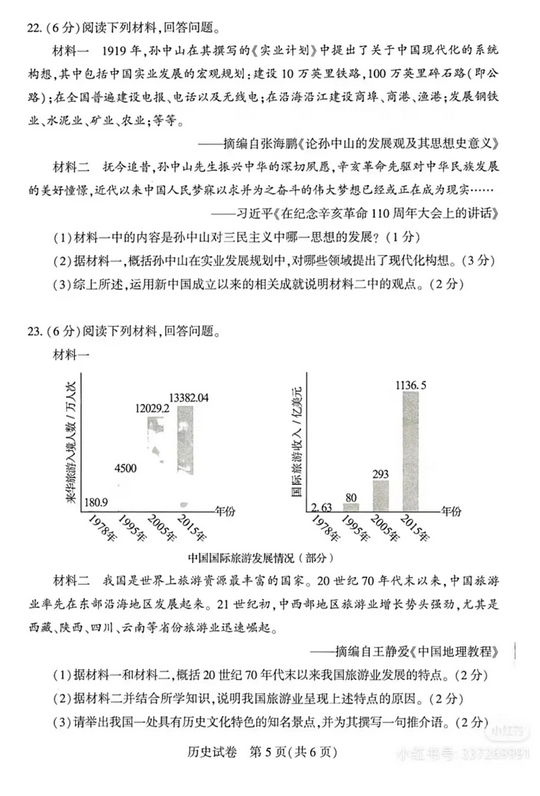 2025年洛陽(yáng)中考?xì)v史試卷真題及答案解析(完整版)