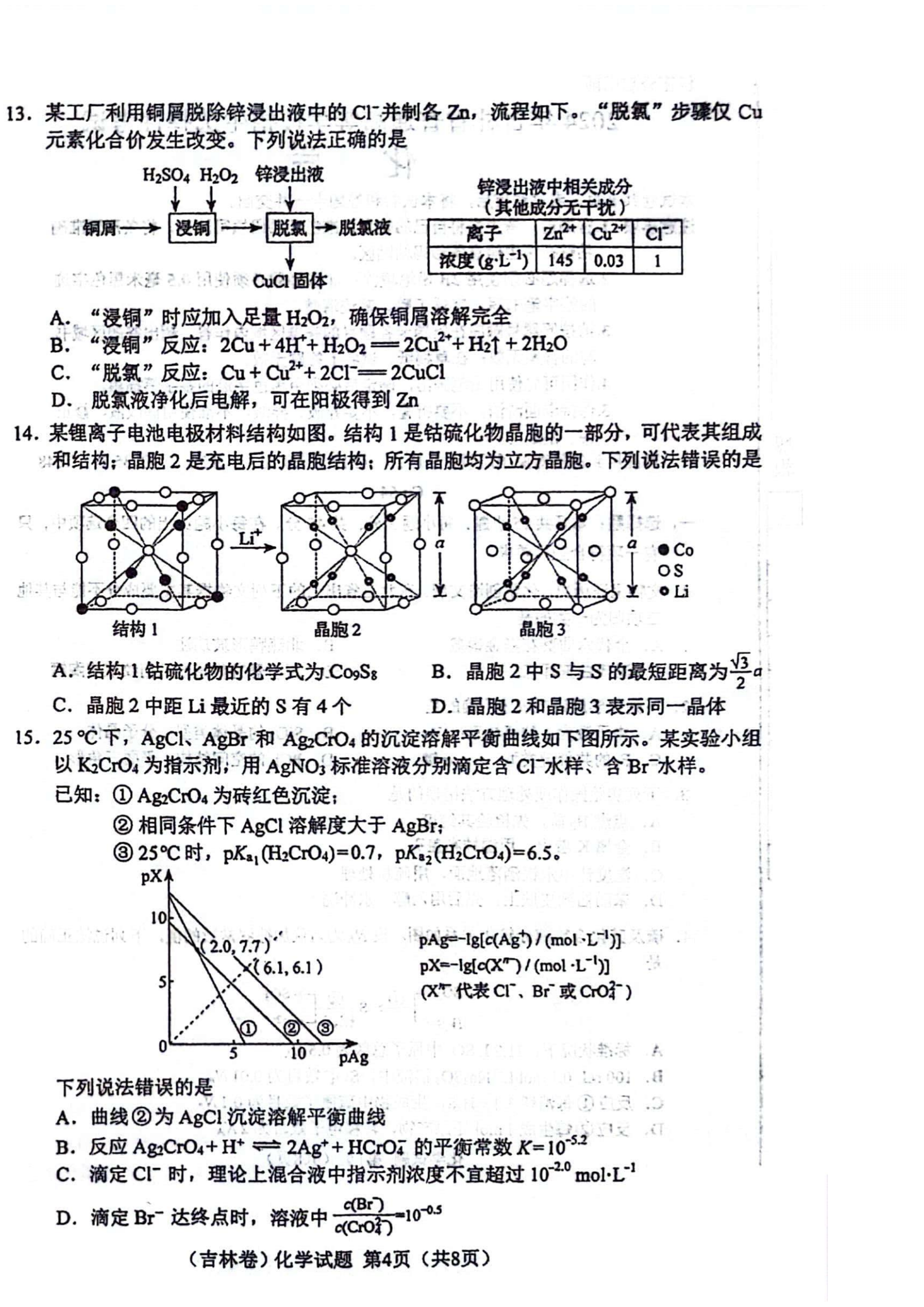 2025年遼寧高考化學試卷真題及答案解析(完整版)